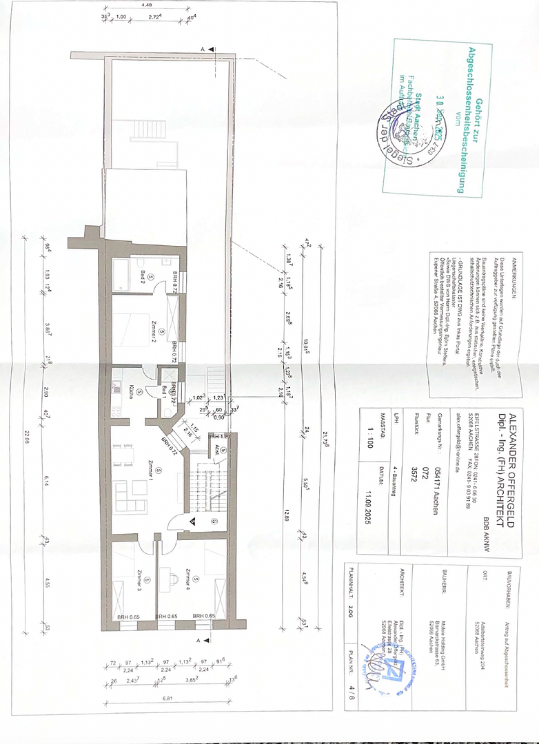Bezugsfreie Kernsanierte Eigentumswohnung – Adalbertsteinweg 204, 52066 Aachen – Vorschaubild 14