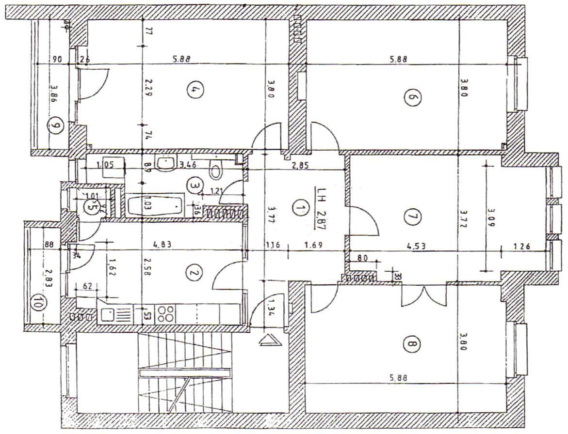 Altbau mit viel Platz in Düsseltal – Brehmstraße 73, 40239 Düsseldorf(Düsseltal) – Vorschaubild 17