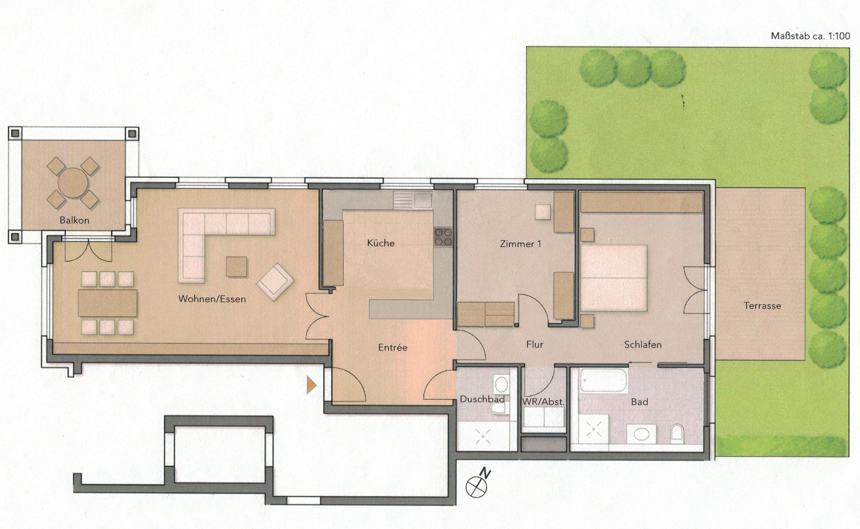 Wohnung in Berlin-Zehlendorf 120qm, barrierefrei – Berlin(Zehlendorf) – Vorschaubild 9