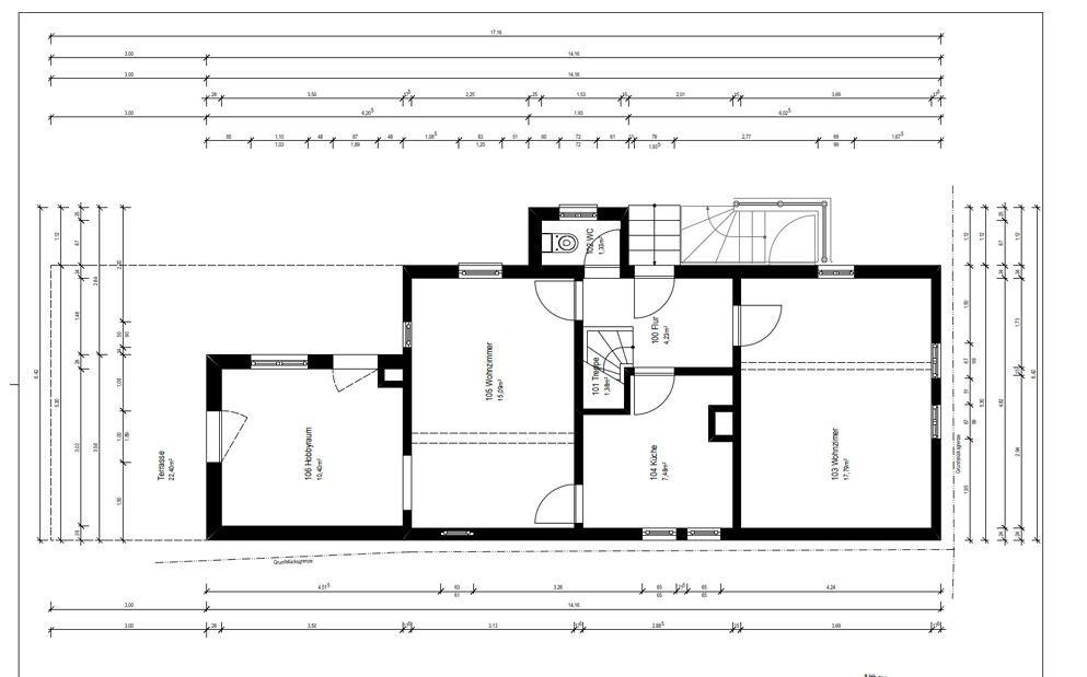 Traumhaftes Fachwerkhaus mit großem Grundstück und Terrasse – Frankfurt(Seckbach) – Vorschaubild 17
