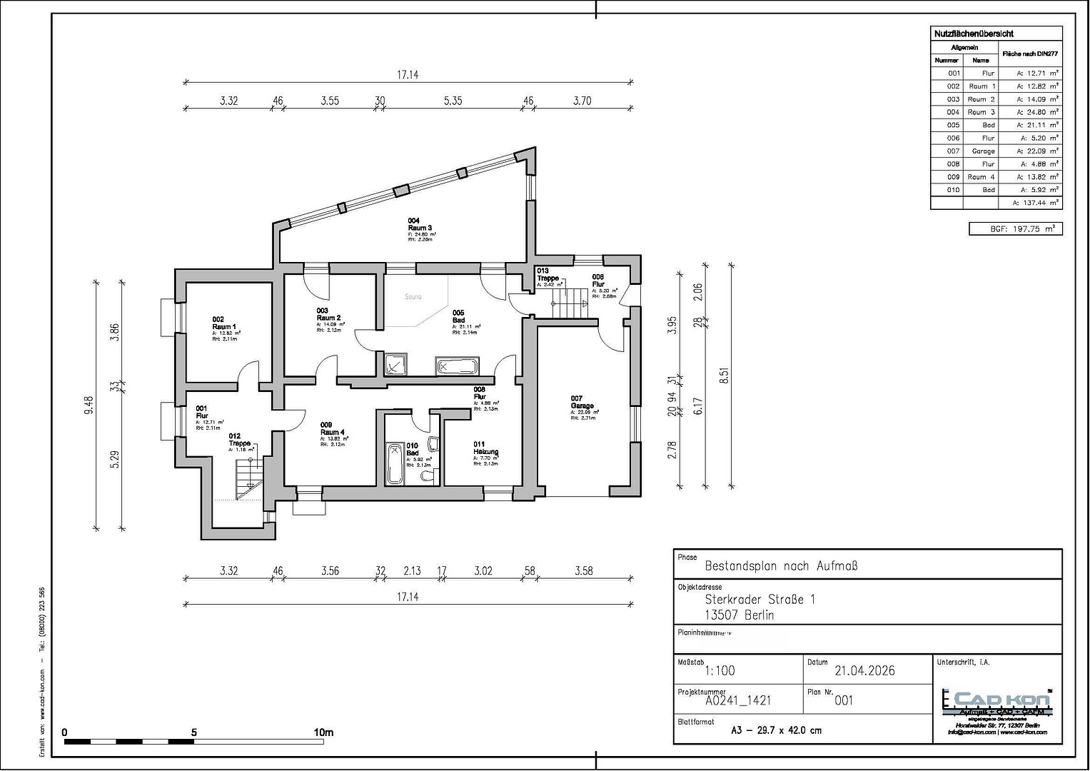 Mehrgenerationenhaus 371 m², Waldidyll am Flughafensee + Aufstockungspotenzial um 155 m² – Sterkrader Straße 1, 13507 Berlin - Tegel(Tegel) – Vorschaubild 30