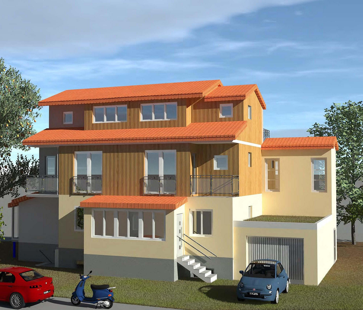 Mehrgenerationenhaus 371 m², Waldidyll am Flughafensee + Aufstockungspotenzial um 155 m² – Sterkrader Straße 1, 13507 Berlin - Tegel(Tegel) – Vorschaubild 9