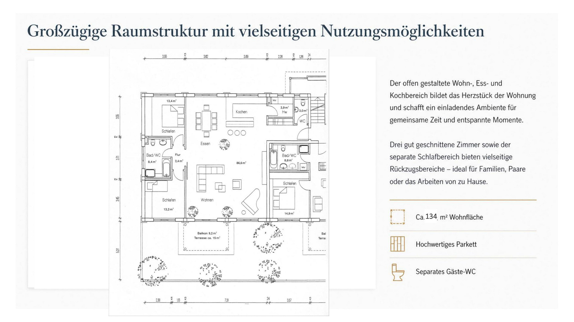 XXL-Loft mit 134 m² Wohnfläche, Terrasse & 170 m² Privatgarten – Washingtonallee 1, 89233 Neu-ulm(Neu-Ulm) – Vorschaubild 6