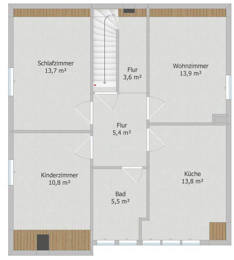 Saniertes Zweifamilienhaus zur Miete in Giesen – Rathausstraße 33, 31180 Giesen – Vorschaubild 18