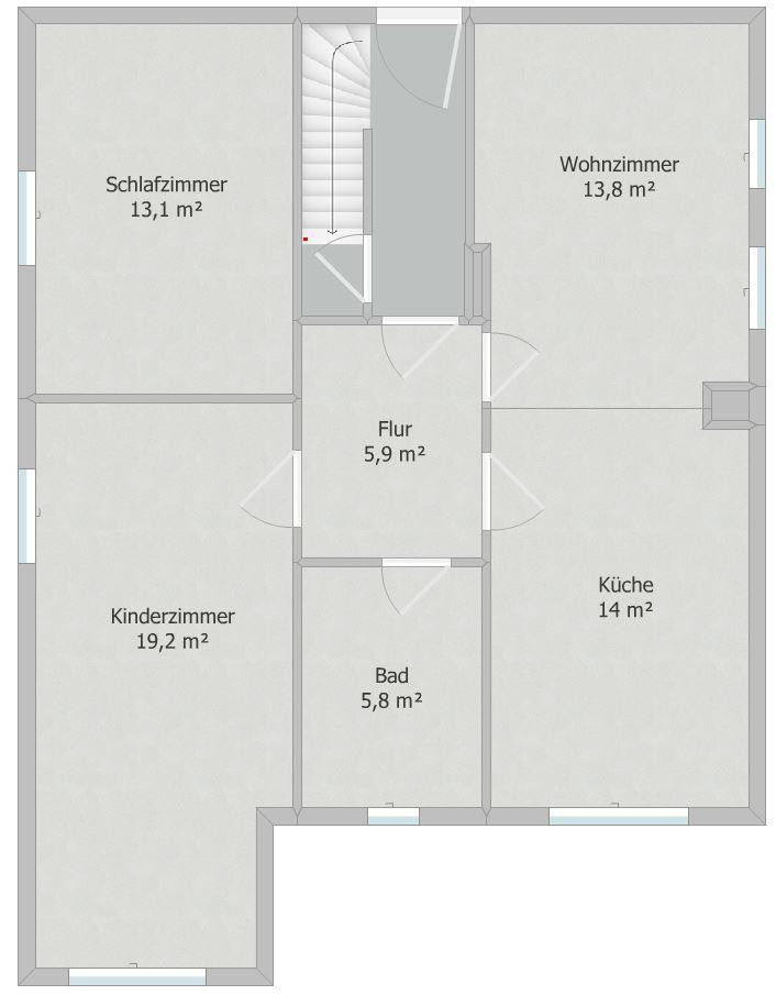 Saniertes Zweifamilienhaus zur Miete in Giesen – Rathausstraße 33, 31180 Giesen – Vorschaubild 16