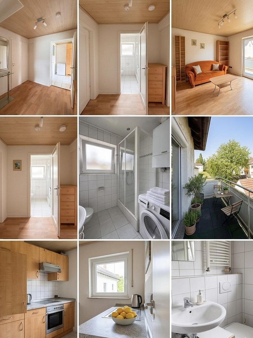 Lichtdurchflutete 2-Zimmer-Wohnung mit Balkon, modernem Bad & Top-Anbindung in Wiesbaden-Schierstein