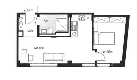 Moderne 2-Zimmer Neubauwohnung mit Küche am Plärrer: 45 m² – Steinbühler Straße 4-6, 90443 Nürnberg(Gostenhof) – Vorschaubild 18
