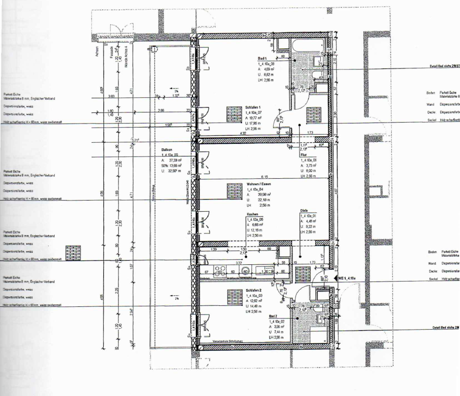 Große, bezugsfreie 3 Zimmer Neubauwohnung mit geräumigem Balkon in Berlin-Steglitz – Steglitzer Damm 24, 12169 Berlin(Steglitz) – Vorschaubild 14