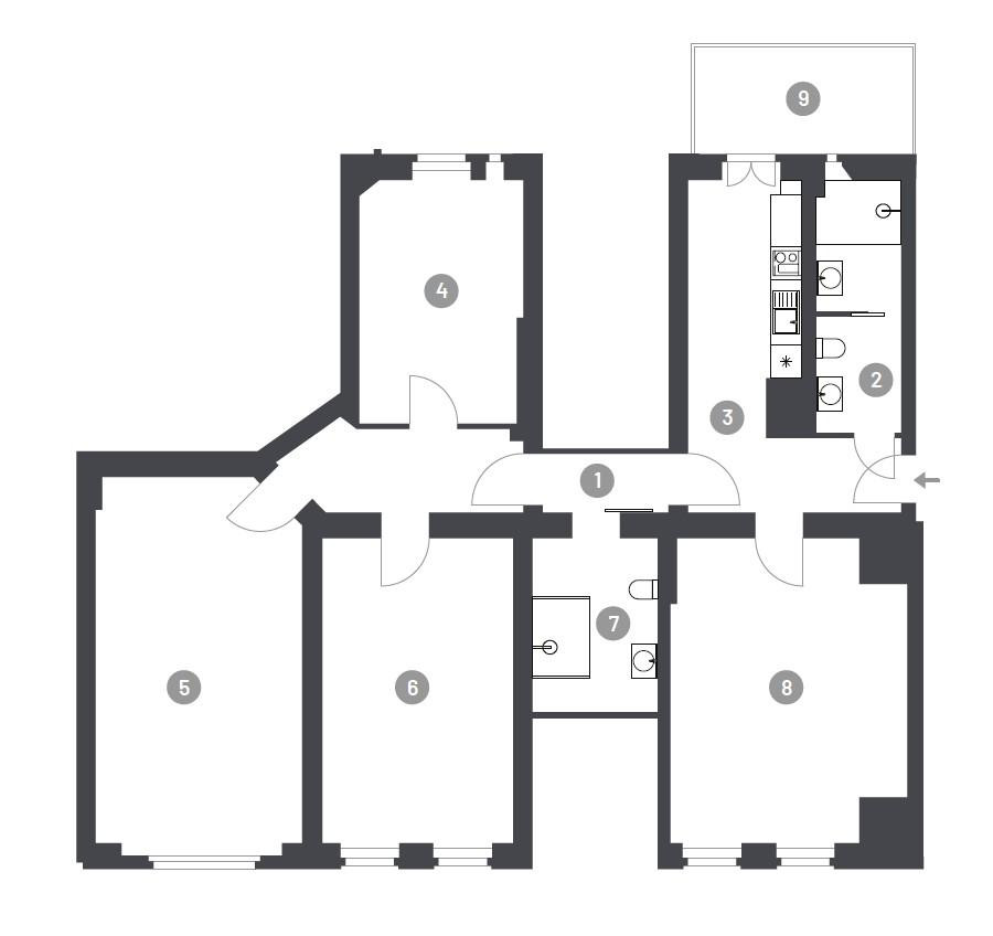 Rendite in Bestlage | 4er WG/Co-Living | keine Mietpreisbremse | hohe Abschreibung | provisionsfrei – Rönnestraße 4, 14057 Berlin(Charlottenburg) – Vorschaubild 16