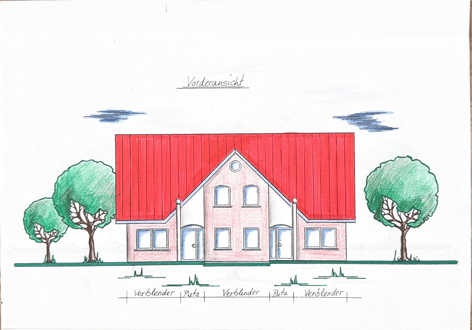 Freistehendes Zweifamilienhaus mit Bürotrakt und Garage – Lengerich – Vorschaubild 7