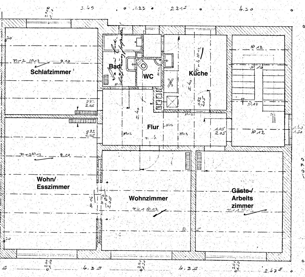 Ideal geschnitten! Geräumige 4-Zimmer-Wohnung in Flensburg-Mürwik – Mürwiker Strasse 192, 24944 Flensburg – Vorschaubild 11
