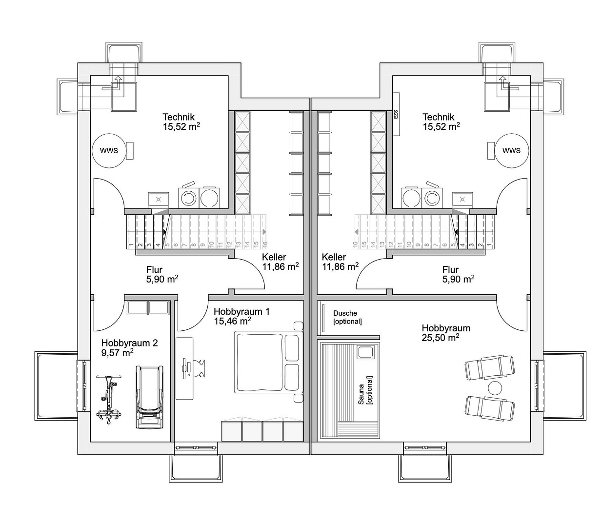 Wohnen in Bestlage Obermenzings - Südgarten & absolute Ruhelage – Pläntschweg 17, 81247 München(Obermenzing) – Vorschaubild 13