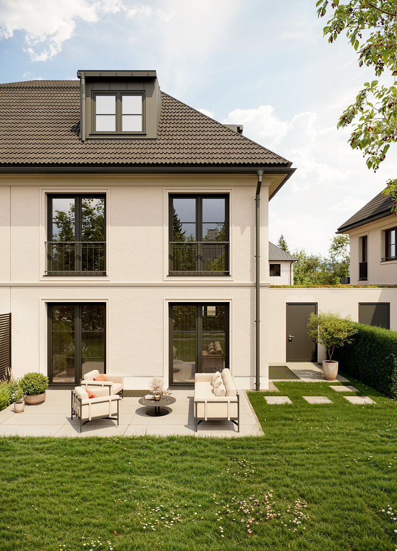Wohnen in Bestlage Obermenzings - Südgarten & absolute Ruhelage – Pläntschweg 17, 81247 München(Obermenzing) – Vorschaubild 4