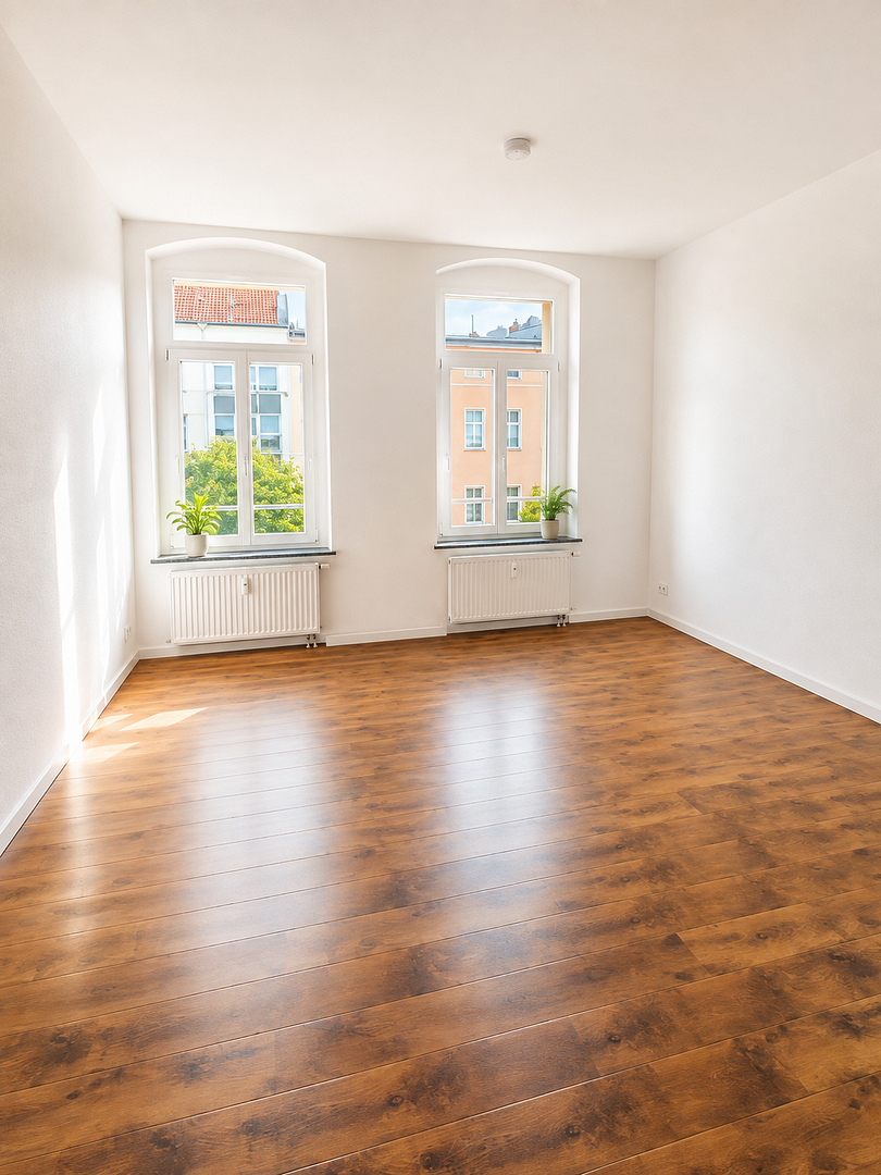 Große und helle, 4-Zimmer-Wohnung, Halberstädter Straße – 39112 Magdeburg(Sudenburg) – Vorschaubild 2