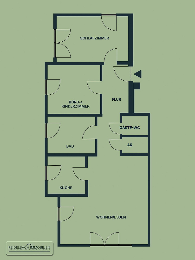 Erdgeschosswohnung mit großem Garten, sonniger Terrasse und zwei Tiefgaragenstellplätzen – 90768 Fürth-Dambach(Fürth) – Vorschaubild 17