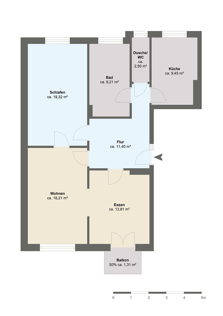Wunderschöne Altbauwohnung in der Ulmenstraße am Stadtpark - von privat – 22299 Hamburg(Winterhude) – Vorschaubild 32