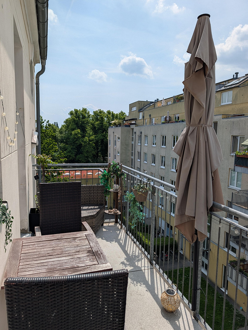 Bezugsfreie 2-Zimmer Altbauwohnung mit Südwest-Balkon im Florakiez – Schulstr. 28, 13187 Berlin(Pankow) – Vorschaubild 9