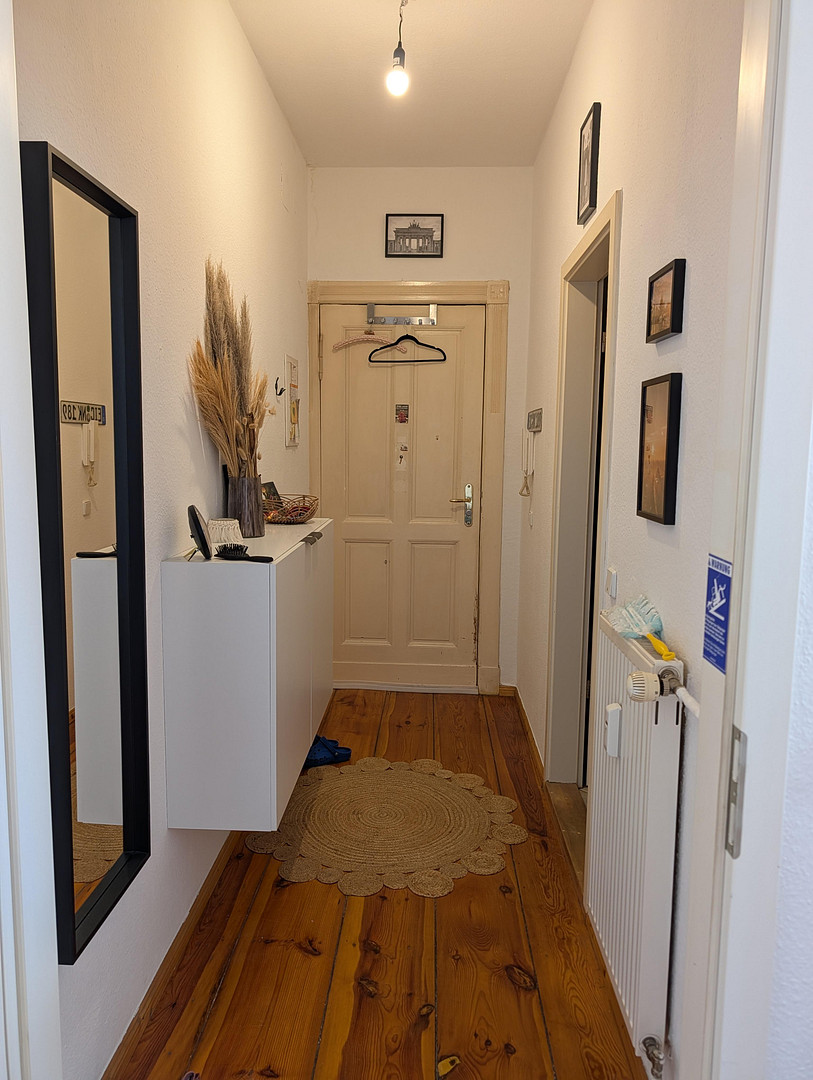 Bezugsfreie 2-Zimmer Altbauwohnung mit Südwest-Balkon im Florakiez – Schulstr. 28, 13187 Berlin(Pankow) – Vorschaubild 7