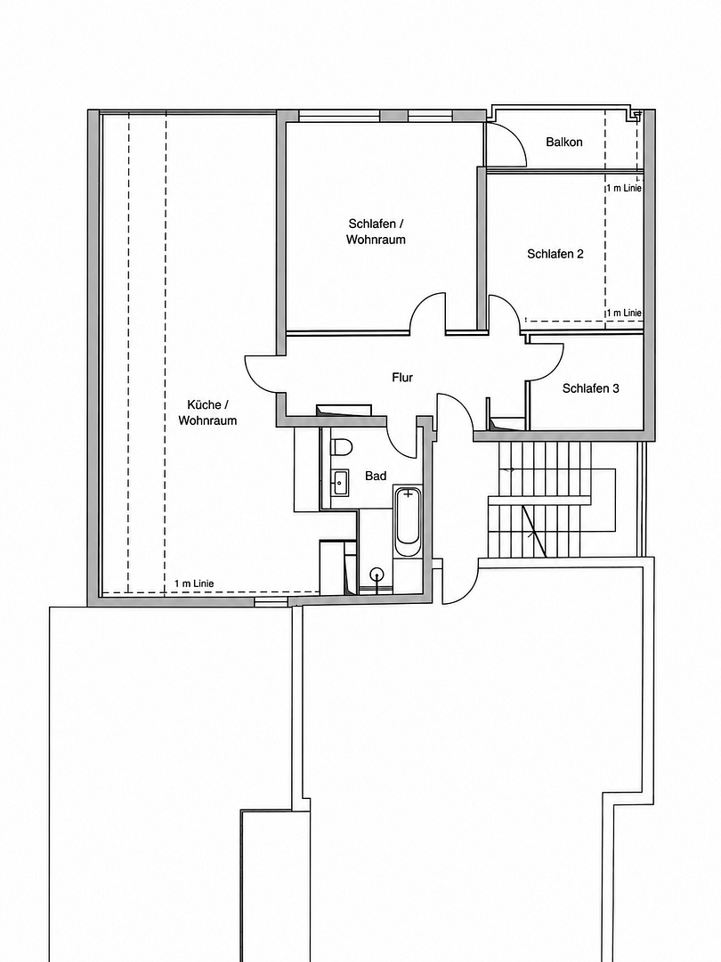 Freie DG-Whg. mit Traumgartenblick in privater Wohnanlage – Berlin(Lichtenrade) – Vorschaubild 15