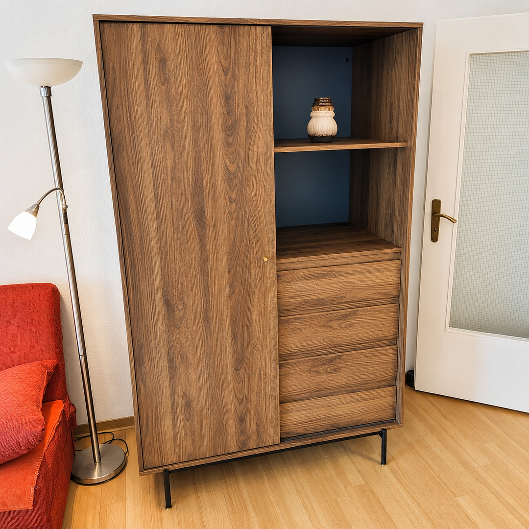 Möbliertes 1 Zimmer Wohnung mit Balkon, Stellplatz und Pauschalmiete – Hannover(Bemerode) – Vorschaubild 12