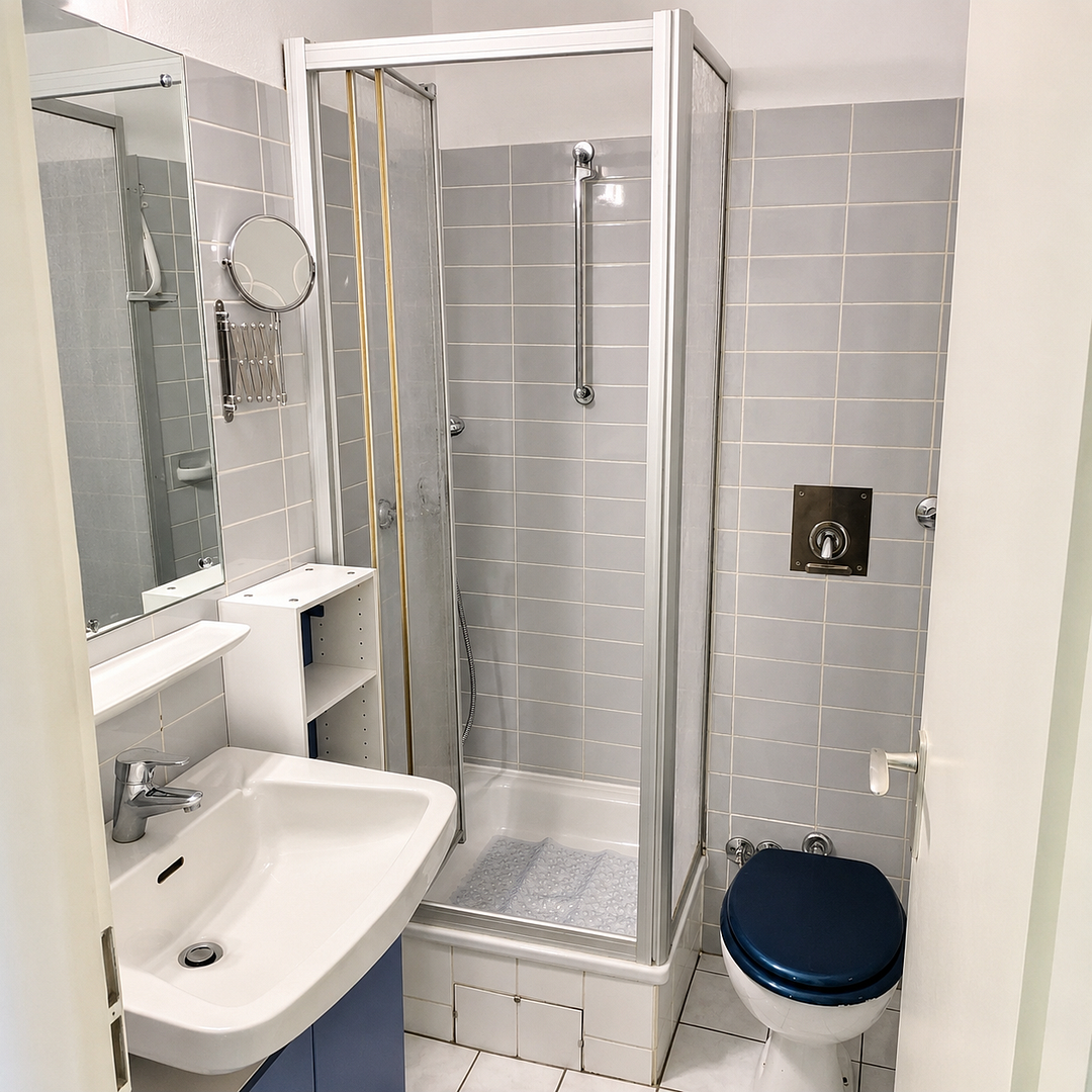Möbliertes 1 Zimmer Wohnung mit Balkon, Stellplatz und Pauschalmiete – Hannover(Bemerode) – Vorschaubild 19