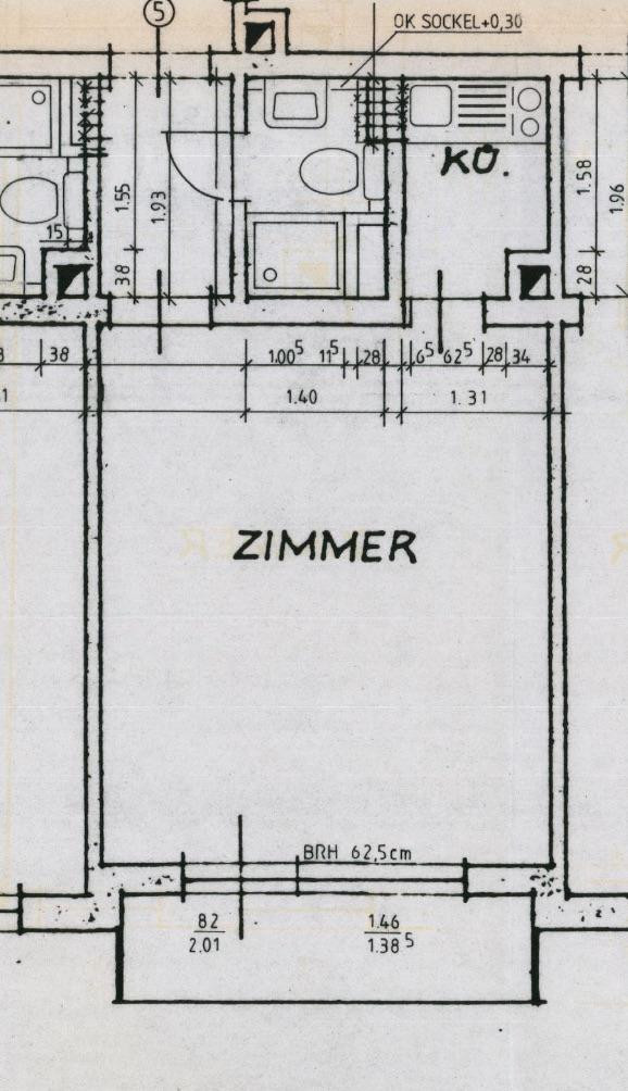 Erstbezug nach Modernisierung: Teilmöblierte 1-Zimmer-Wohnung in München-Sendling – Konrad-Celtis-Str. 20, 81369 München(Sendling-Westpark) – Vorschaubild 7