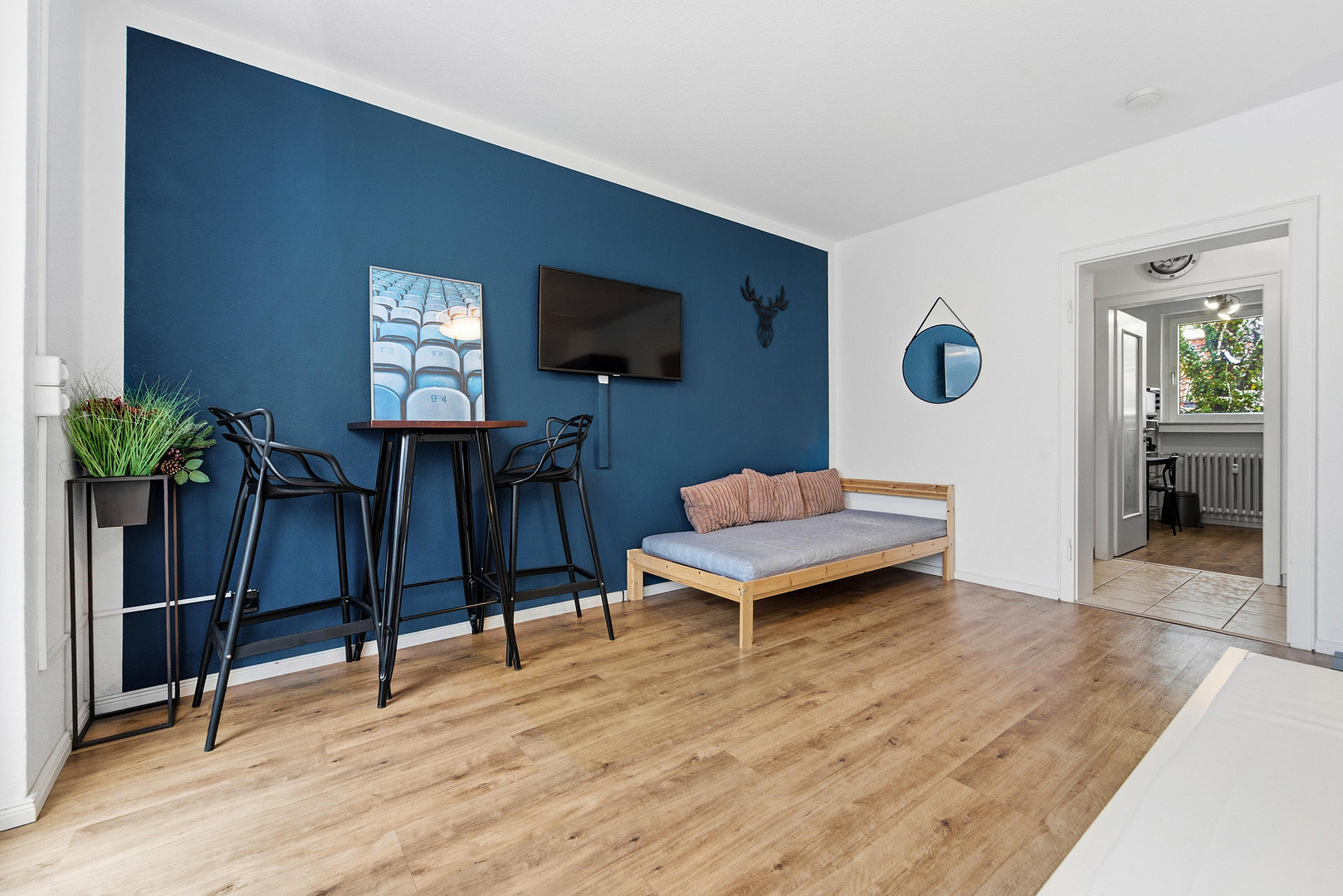 Modern möbliertes 1-Zimmer-Apartment in Essen – Planckstrasse 53, 45147 Essen(Holsterhausen) – Vorschaubild 4