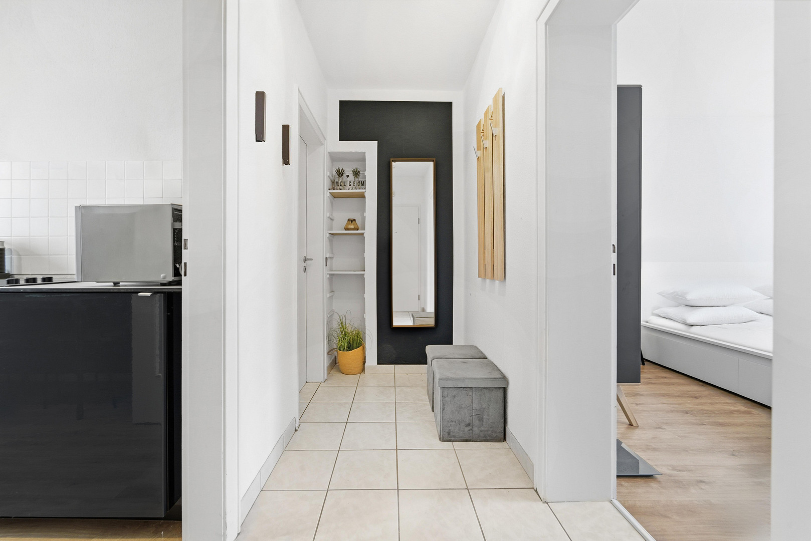 Modern möbliertes 1-Zimmer-Apartment in Essen – Planckstrasse 53, 45147 Essen(Holsterhausen) – Vorschaubild 6