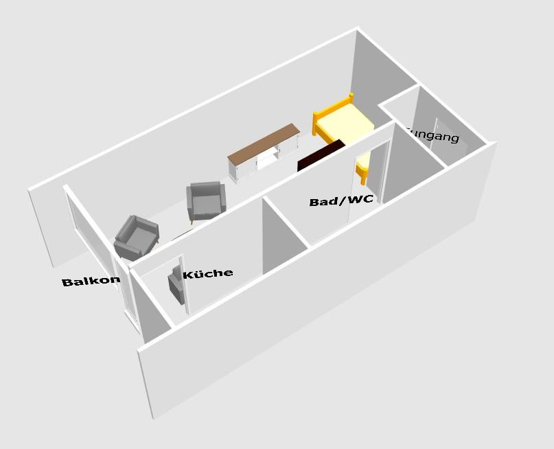 München-Solln - Apartment mit sonnigem Balkon, Wellnessbereich und Tierfgaragenstellplatz