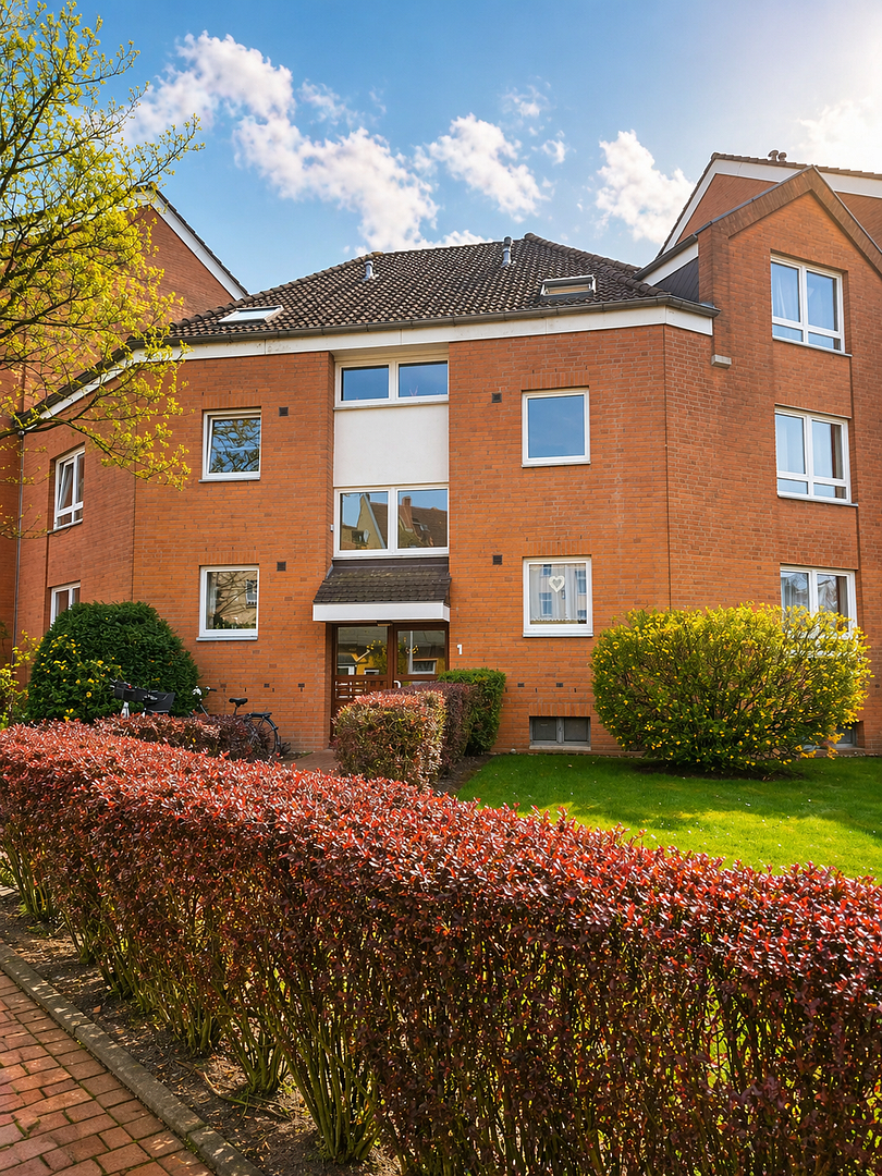 Gut geschnittene 2-Zimmer-Wohnung mit Tiefgaragenstellplatz und Balkon in Hannover-Davenstedt – Hannover(Davenstedt) – Vorschaubild 10