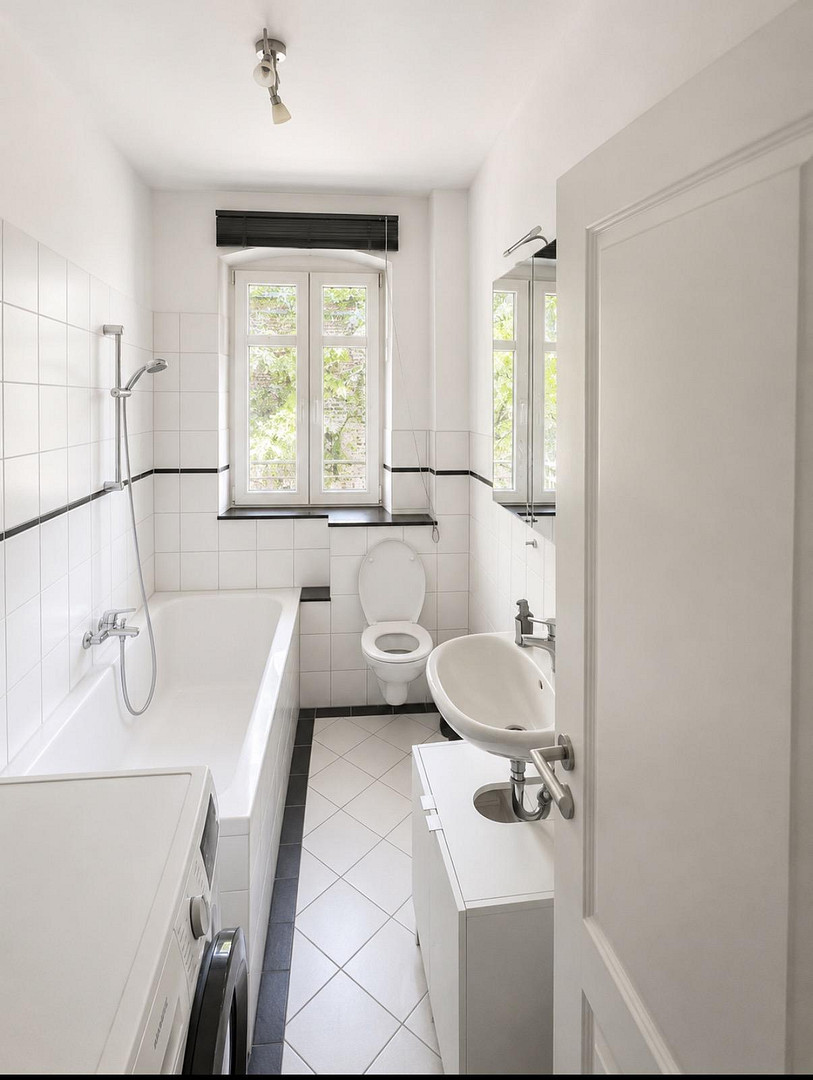 Helle 2-Zi- Wohnung mit Balkon in ruhiger Lage- Reichstr. NBG – Reichstr. 0, 90408 Nürnberg(Gärten hinter der Veste) – Vorschaubild 5