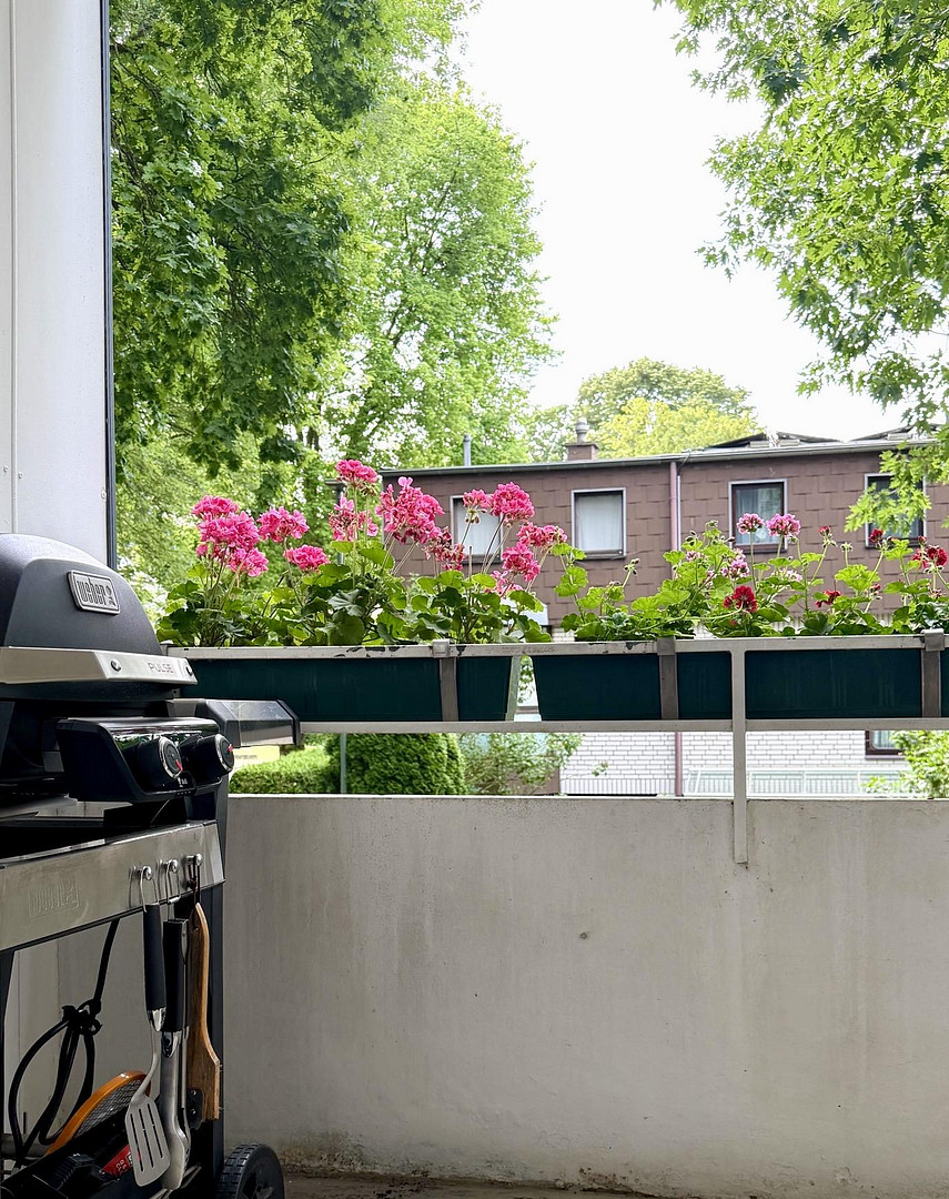 Ruhig, grün & zentrumsnahe 3-Zi. 74qm Wohnung mit SW-Loggia am Grafenberger Wald – Hülsmeyerstraße 4, 40629 Düsseldorf(Ludenberg) – Vorschaubild 10