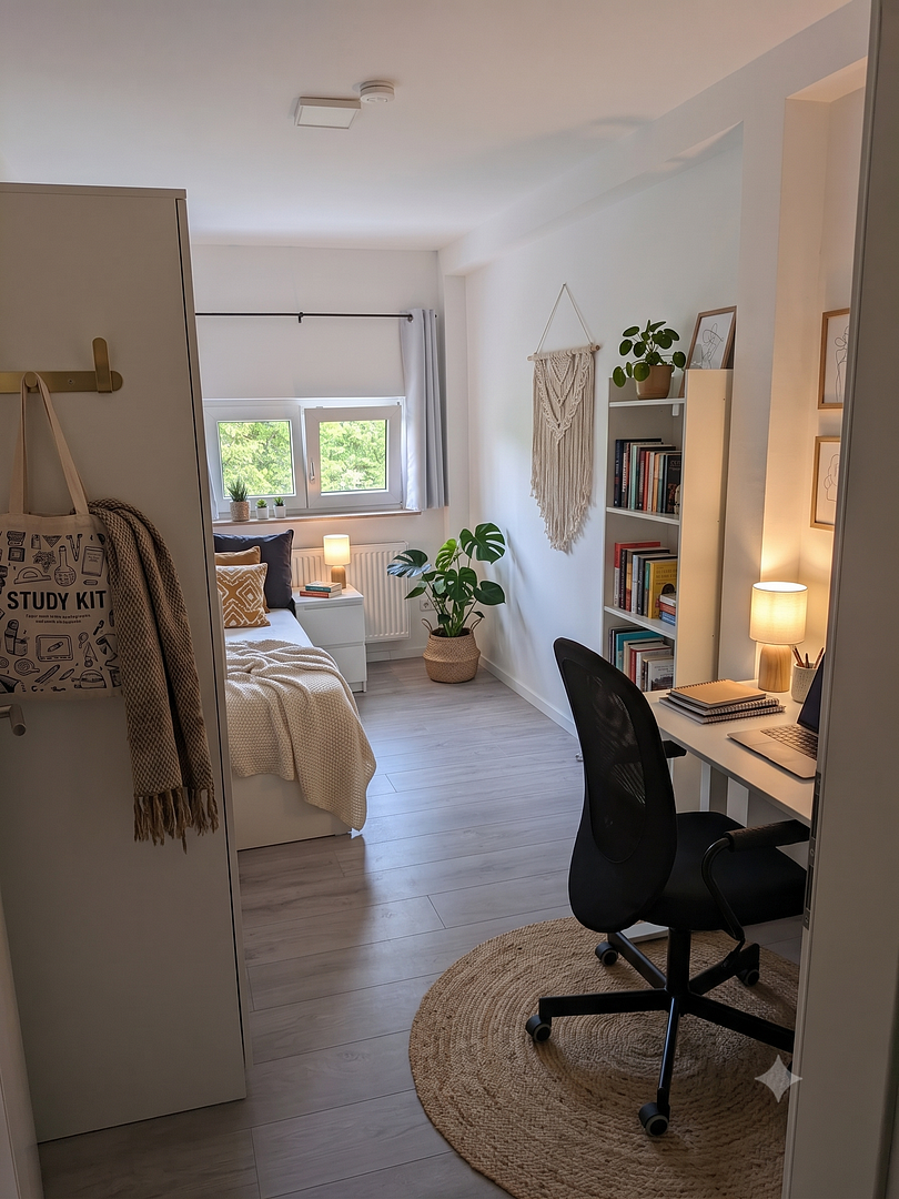 Erstbezug nach Kernsanierung: Moderne WG-Zimmer (All-In 550€) – Einzeln oder als 4er-Gruppe – Zeppelinstraße 42, 68169 Mannheim – Vorschaubild 9