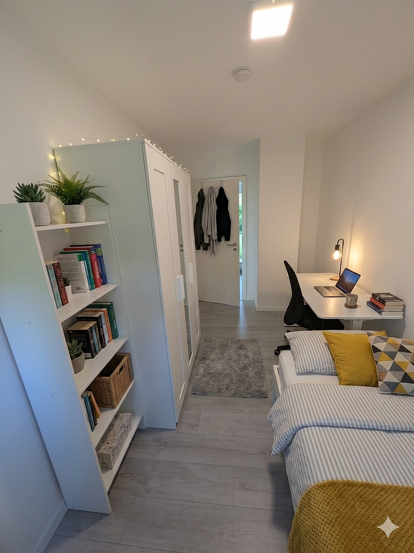 Erstbezug nach Kernsanierung: Moderne WG-Zimmer (All-In 550€) – Einzeln oder als 4er-Gruppe – Zeppelinstraße 42, 68169 Mannheim – Vorschaubild 11