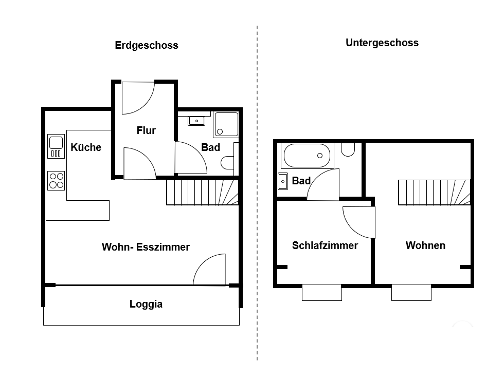Lichtdurchflutete 2,5-Zimmer-Maisonette, Terrasse und Garten – frisch renoviert & sofort beziehbar – 21147 Hamburg(Hausbruch) – Vorschaubild 15