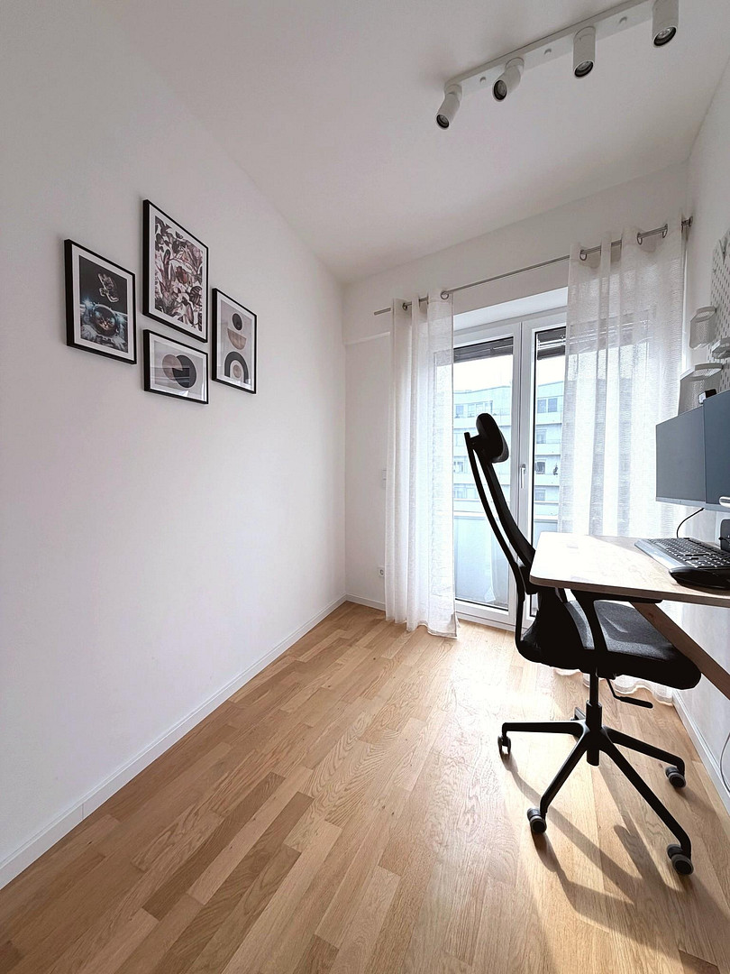 Möbliert: Moderne 4-Zimmer-Wohung in den Welfenhöfen (befristet auf zwei Jahre) – Welfenstraße 68, 81541 München(Au) – Vorschaubild 9