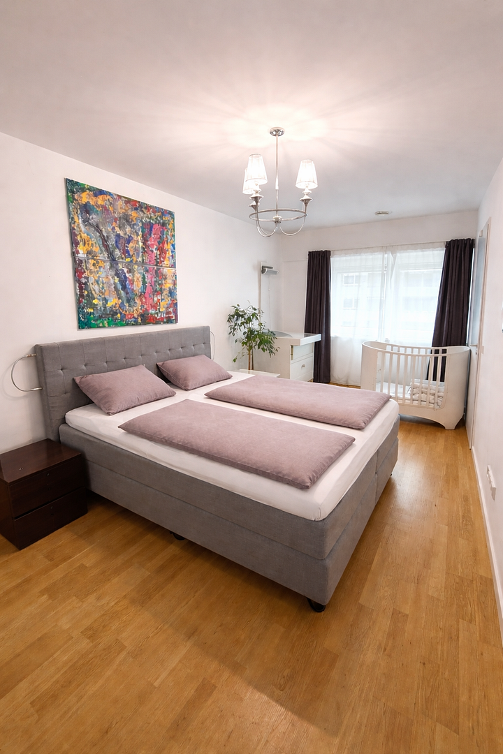 Möbliert: Moderne 4-Zimmer-Wohung in den Welfenhöfen (befristet auf zwei Jahre) – Welfenstraße 68, 81541 München(Au) – Vorschaubild 11