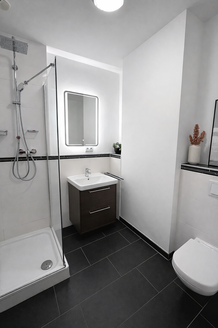 Möbliert: Moderne 4-Zimmer-Wohung in den Welfenhöfen (befristet auf zwei Jahre) – Welfenstraße 68, 81541 München(Au) – Vorschaubild 19