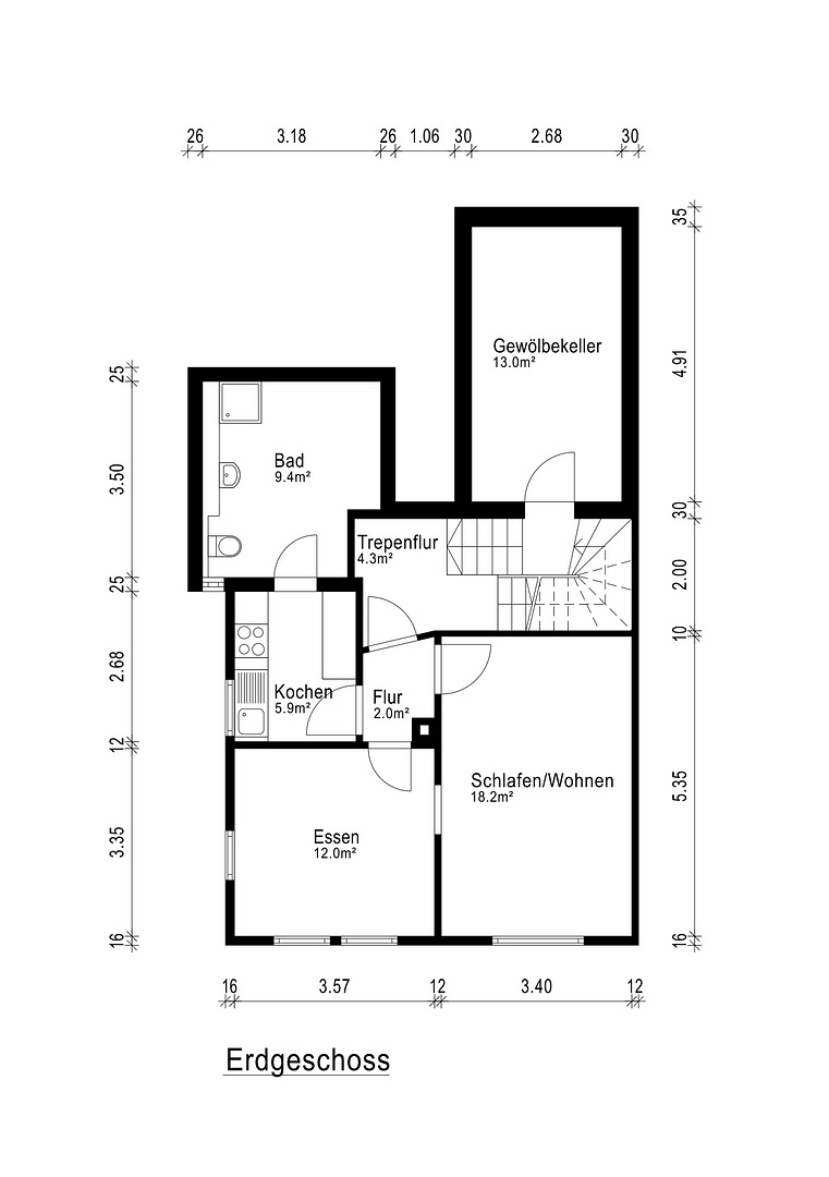 Kernsanierte Doppelhaushälfte mit Einliegerwohnung – 70329 Stuttgart(Rohracker) – Vorschaubild 28