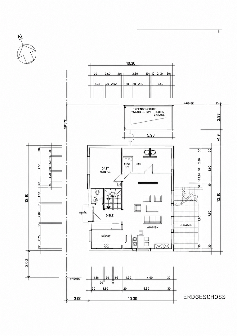 Geräumiges und modernisiertes 8-Zimmer-Einfamilienhaus mit geh. Innenausstattung in bester Lage – 76149 Karlsruhe(Neureut) – Vorschaubild 31