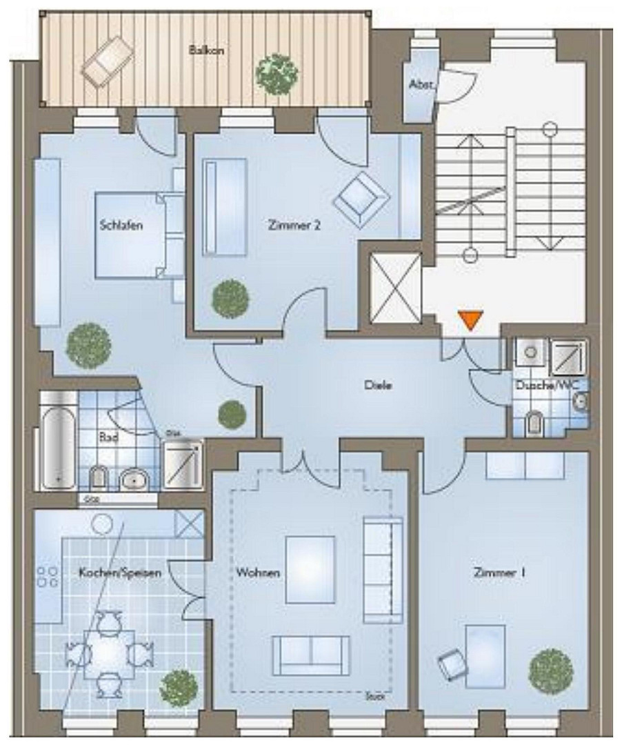 Wohnen mit Charakter: 4-Zimmer-Wohnung in Leipzig-Schleußig – Leipzig(Schleußig) – Vorschaubild 13