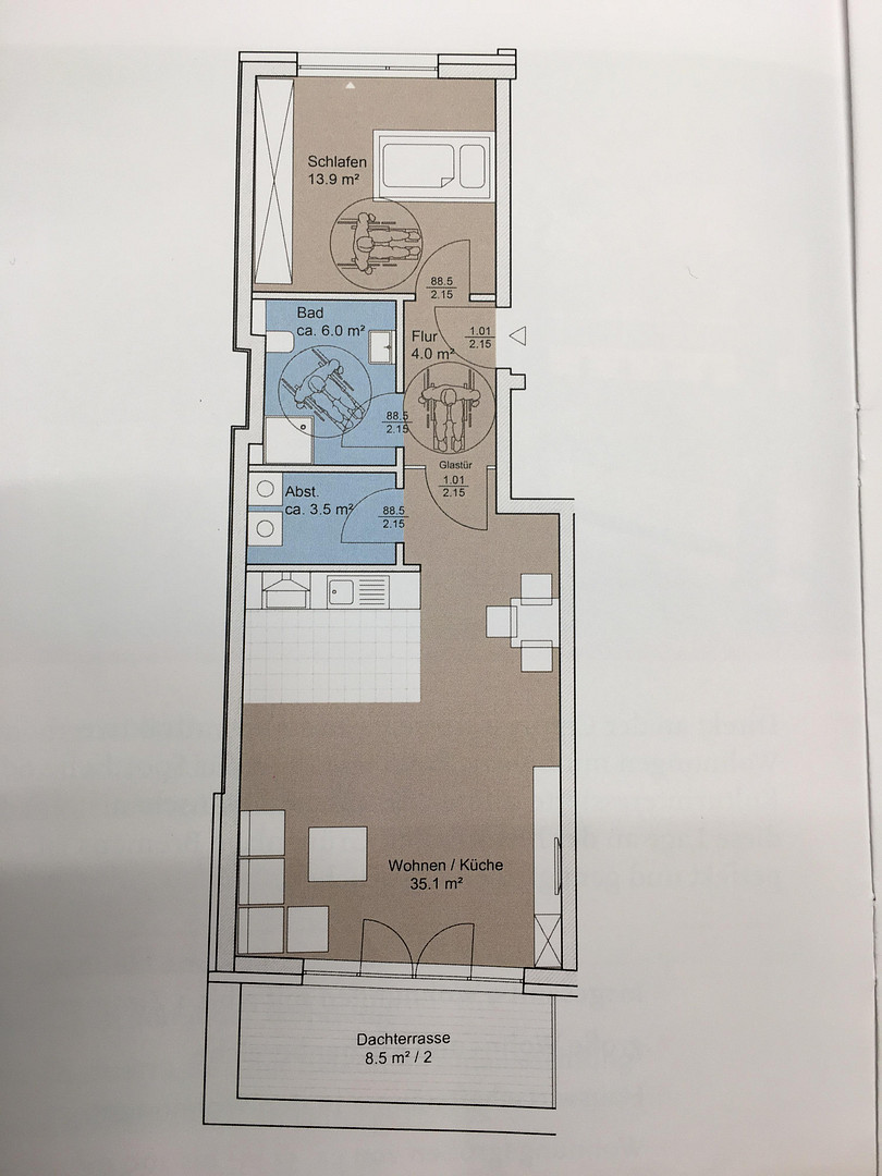Hochwertige City-Wohnung (Hochparterre) – Am Wall 86, 28195 Bremen(Mitte) – Vorschaubild 7