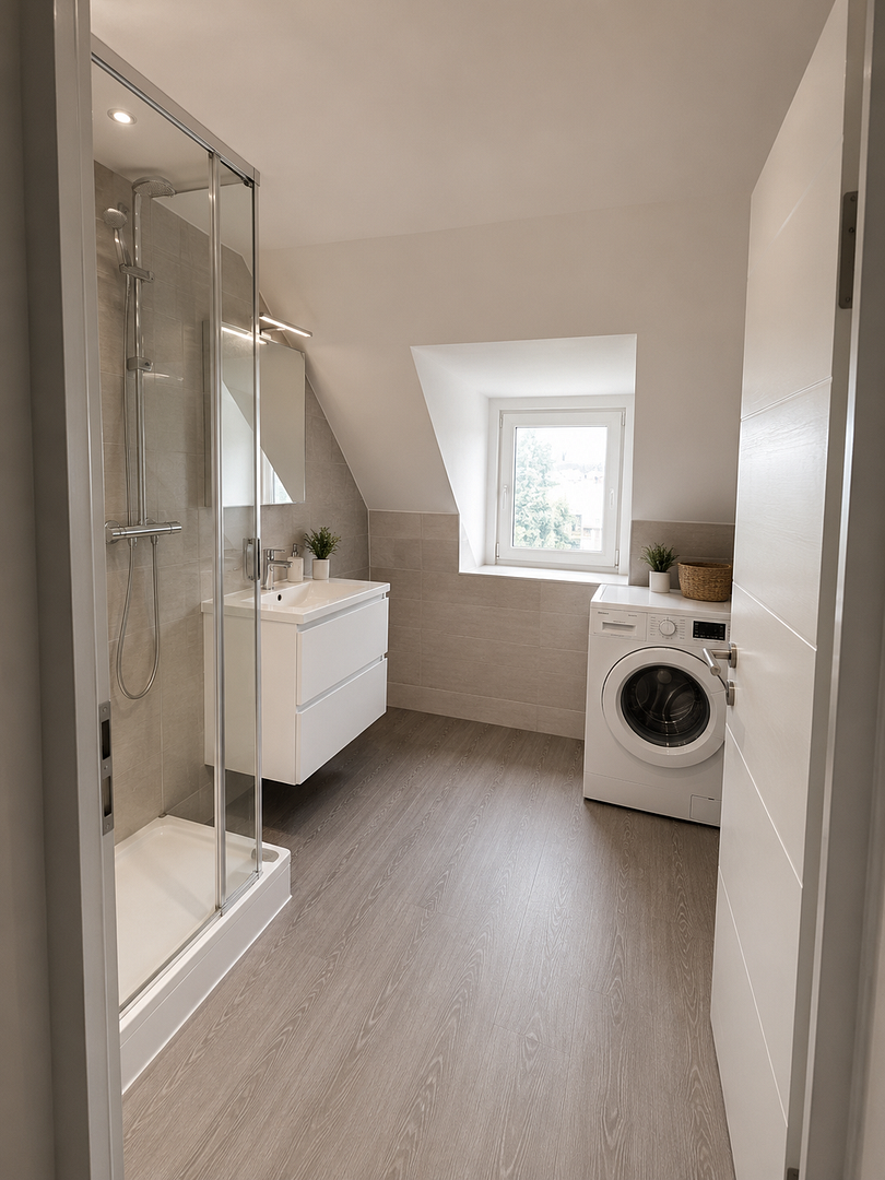 Gemütliche 3-Zimmer-Wohnung (100m²) mit Wohnküche und tollem Ausblick – 34117 Kassel – Vorschaubild 8