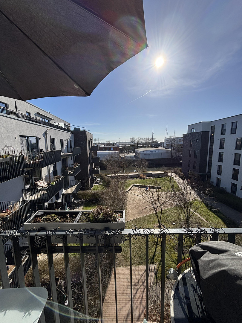 Blick aufs Wasser: 4-Zimmer-Whg am Schleusengraben (Bergedorf). Zentral und naturnah. – 21035 Hamburg(Bergedorf) – Vorschaubild 15