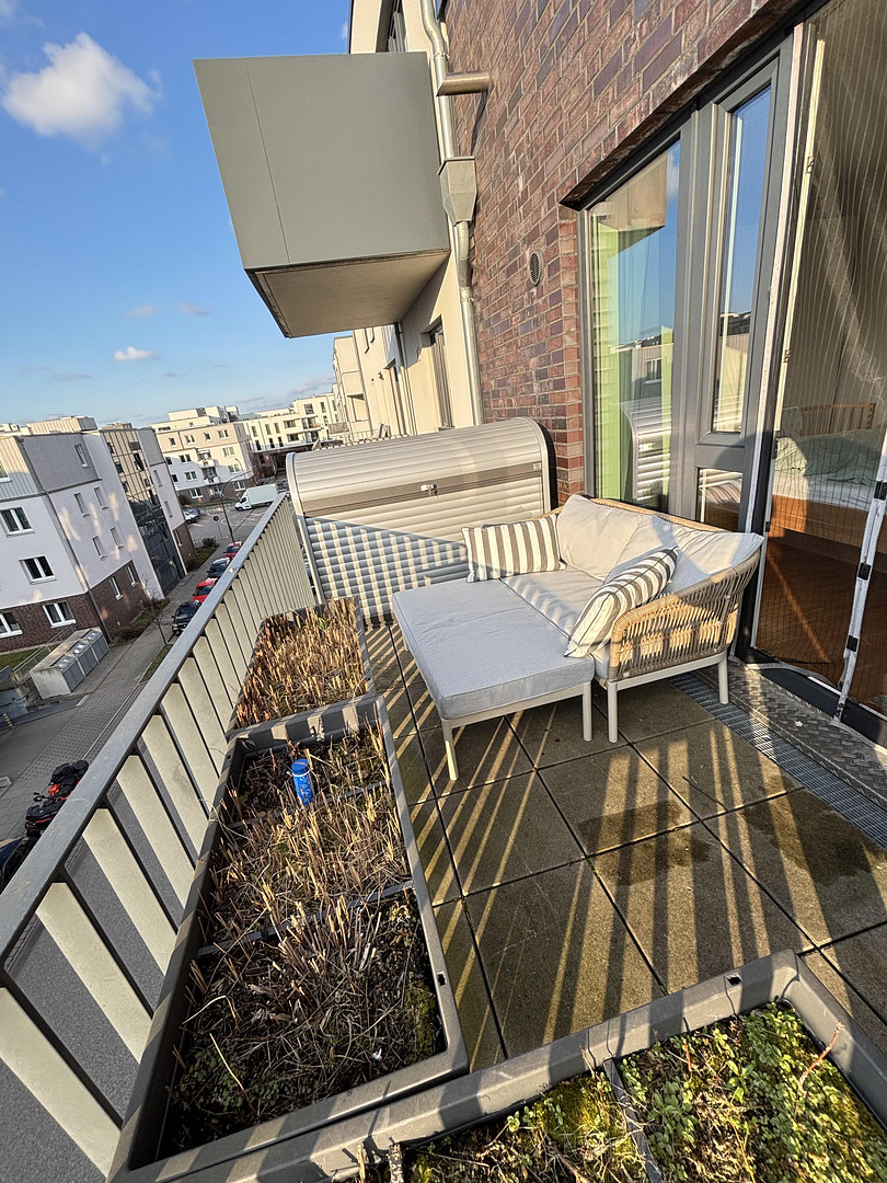 Blick aufs Wasser: 4-Zimmer-Whg am Schleusengraben (Bergedorf). Zentral und naturnah. – 21035 Hamburg(Bergedorf) – Vorschaubild 16
