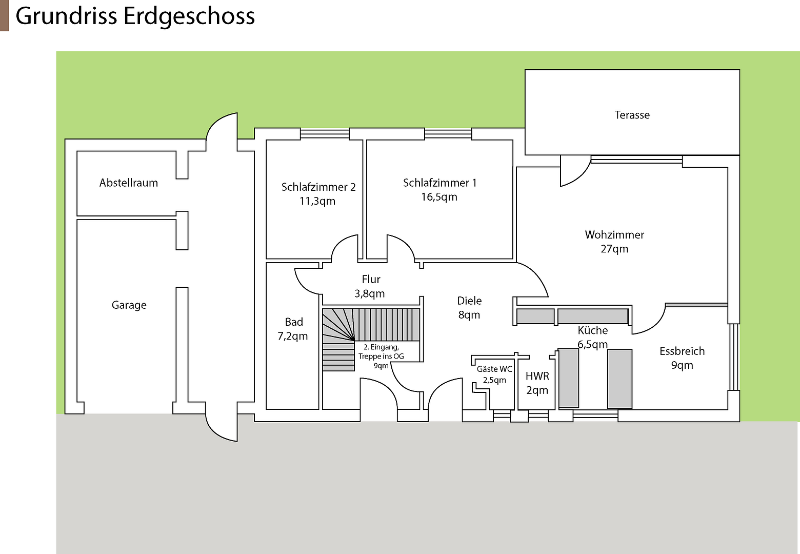 Bezugsbereit, provisionsfrei, Renditepotential | Einfamilienhaus in ruhiger Lage – Oldenburg(Oldenburg (Oldb)) – Vorschaubild 19