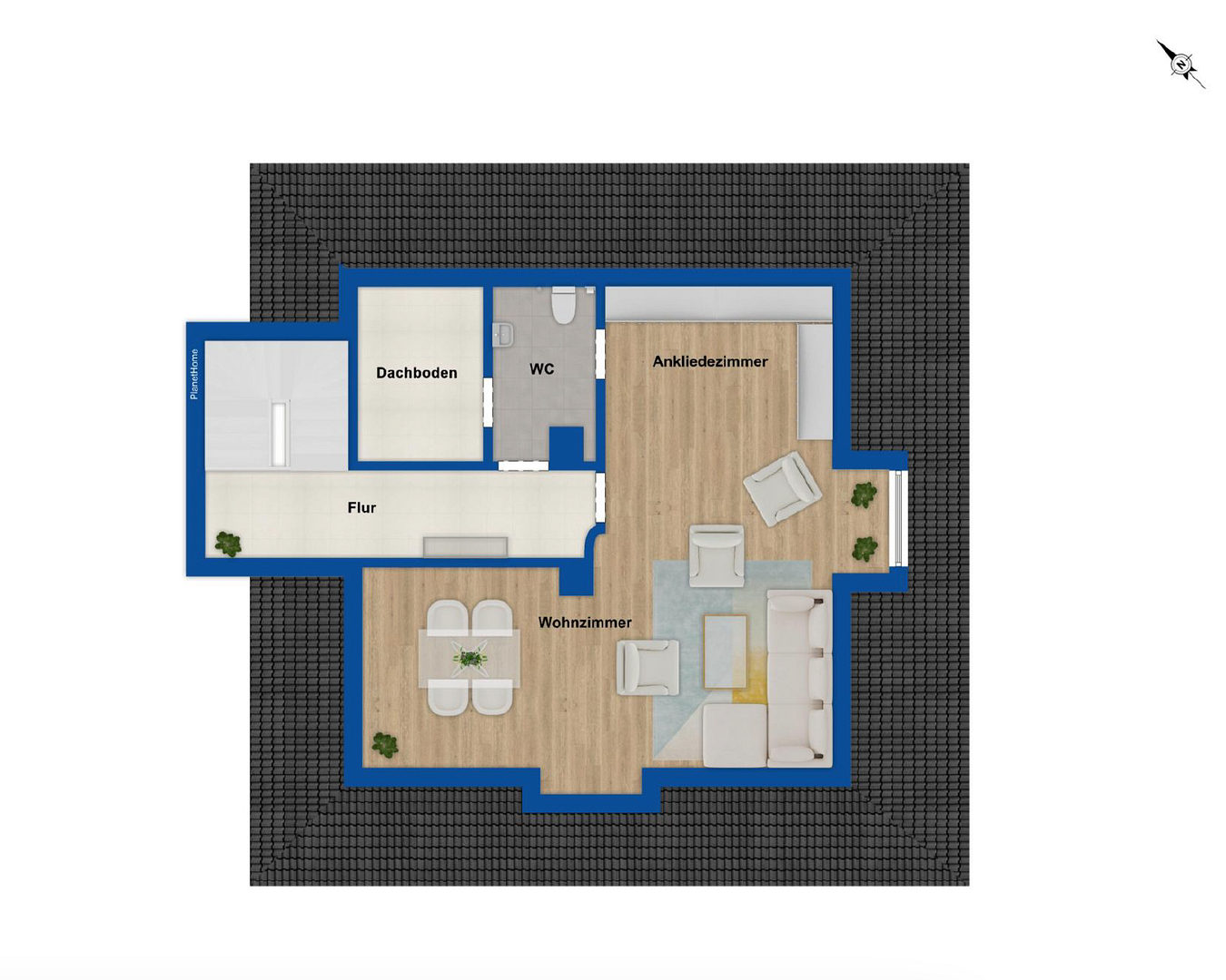 #Alleinlage #parkähnlicher Garten #Südhang #Stadtvilla #2-Familienhaus #provisionsfrei – Ersinger Straße 98, 75179 Pforzheim – Vorschaubild 28