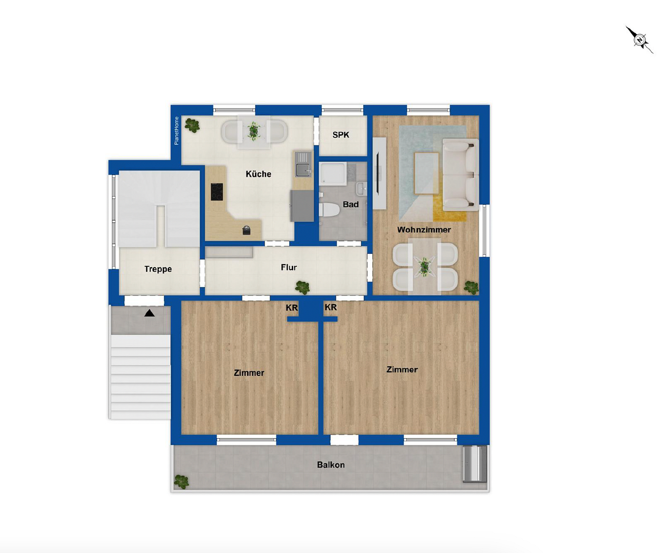 #Alleinlage #parkähnlicher Garten #Südhang #Stadtvilla #2-Familienhaus #provisionsfrei – Ersinger Straße 98, 75179 Pforzheim – Vorschaubild 29