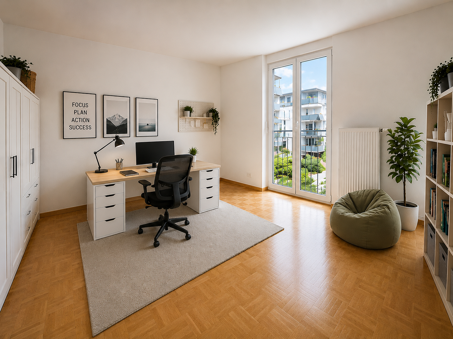 Licht. Ruhe. Natur. Exklusive 5-Zimmer-Wohnung in bester Vauban-Lage – 79100 Freiburg(Vauban) – Vorschaubild 14