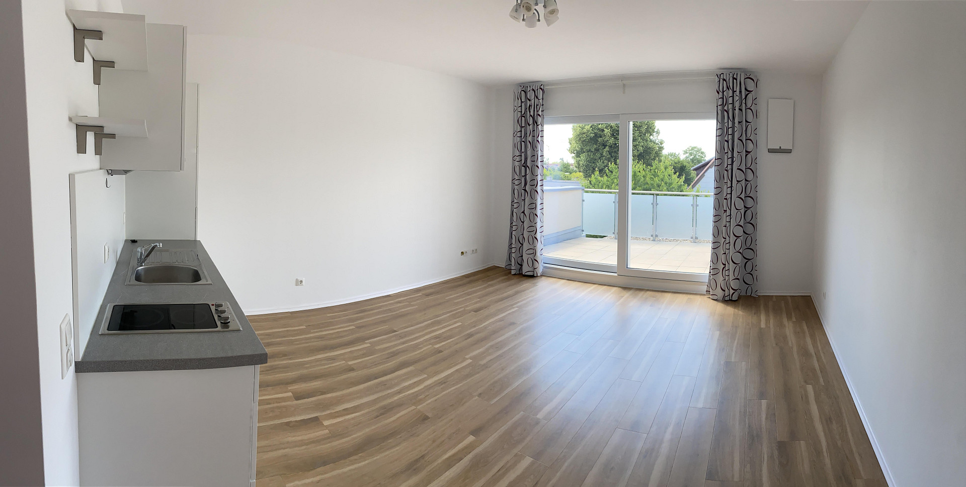 1-Zimmer-Apartment 35qm stadtnah mit großer Süd/West-Dachterrasse – provisionsfrei